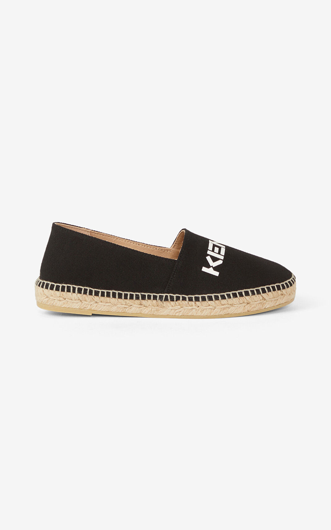 Espadrille Kenzo Homme Logo elasticated Noir OINFJ-6041